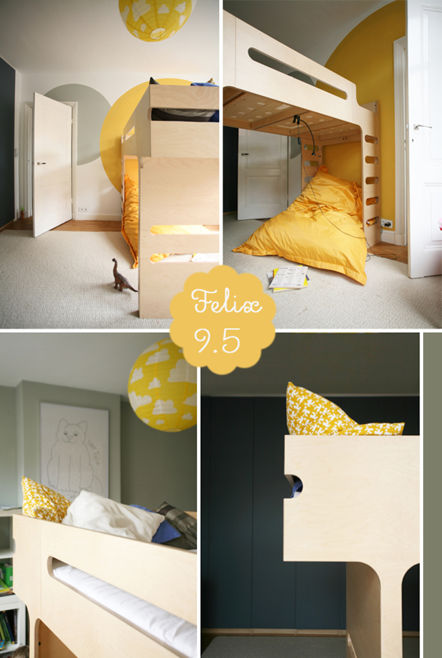 Modern Boys Bedroom In Yellow And Grey Room To Bloom